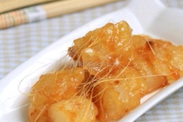 拔丝苹果的做法图解11
