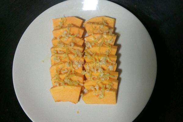 清蒸南瓜的做法图解4