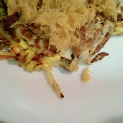 肉松土豆鸡蛋饼的做法[图]