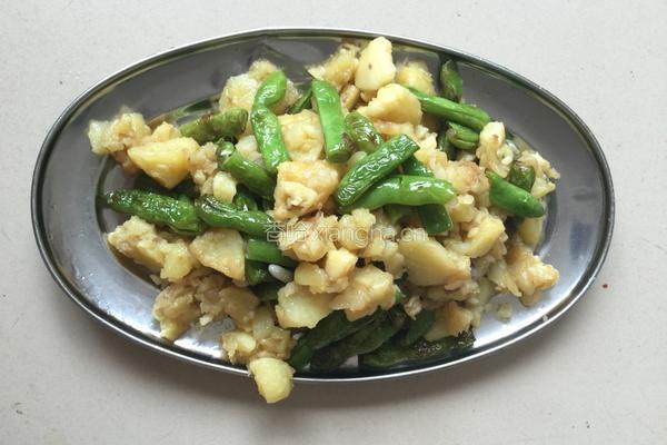 四季豆炒土豆的做法图解6