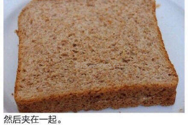 花生酱西多士的做法图解3
