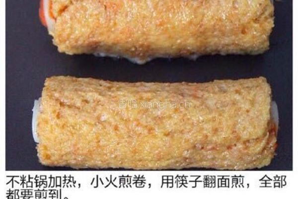 芝士香肠土司卷的做法图解5