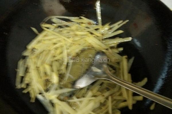 青椒土豆丝的做法图解5