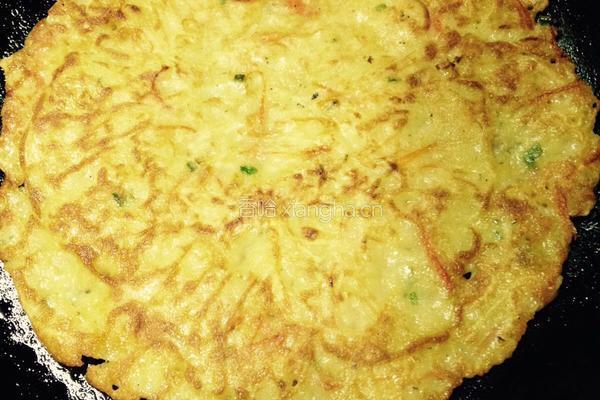 香煎土豆丝饼的做法图解8