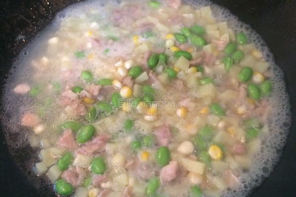咖喱鸡肉炒饭的做法图解6