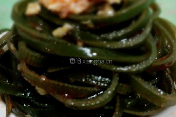 红油蒜泥海带丝的做法图解11