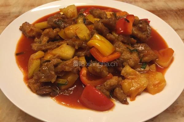 菠萝咕噜肉的做法图解14