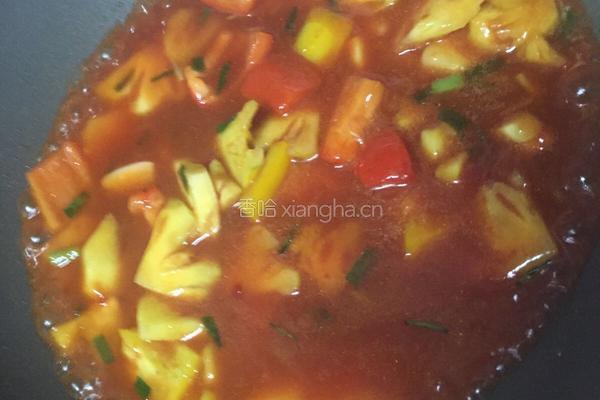 菠萝咕噜肉的做法图解12