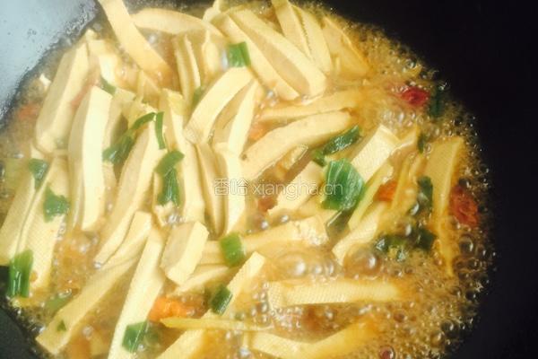 韭菜炒白干的做法图解4