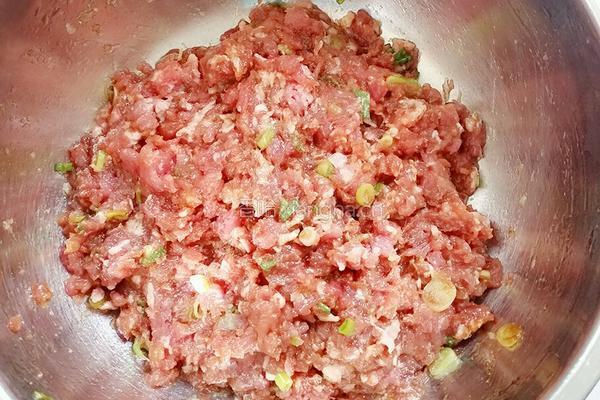 豇豆酿肉的做法图解2