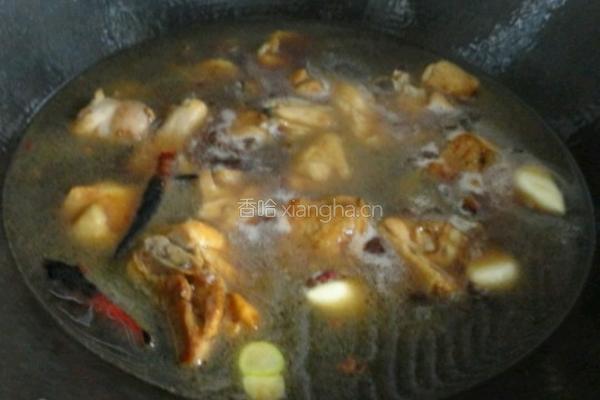 山药炖鸡的做法图解4