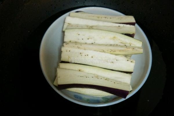 凉拌茄子的做法图解3