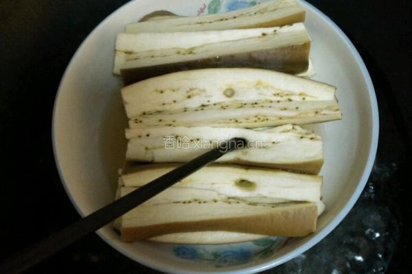 凉拌茄子的做法图解4