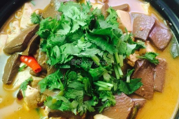 鸭血炖豆腐的做法图解9