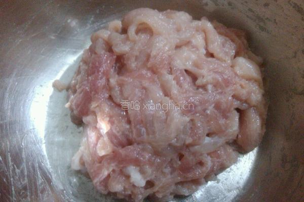 七彩肉丝的做法图解3