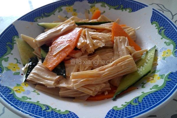 红油腐竹的做法图解7
