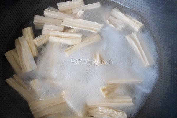红油腐竹的做法图解3