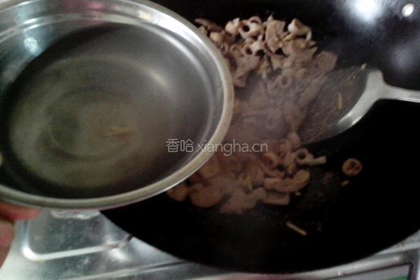 猪肝粉肠汤的做法图解6