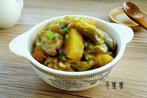 茄子炖土豆的做法图解7