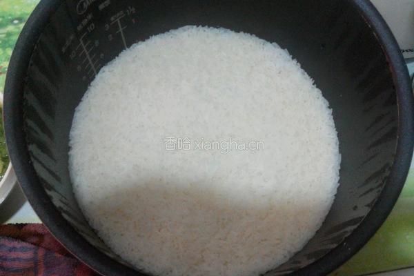 青菜炒饭的做法图解4