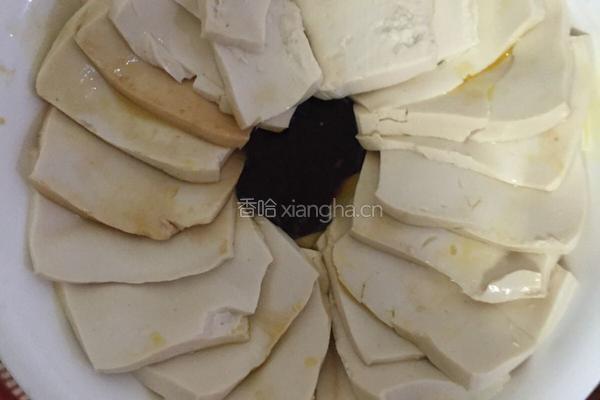 香辣黄瓜丝拌豆腐的做法图解4