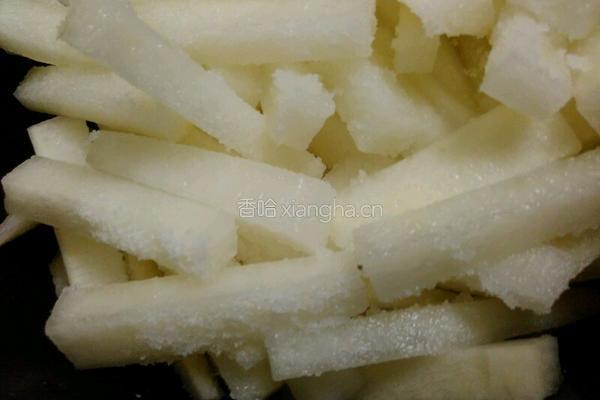 懒人腌爽口萝卜的做法图解2