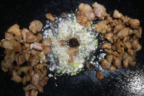 五花肉炒黄豆芽的做法图解4