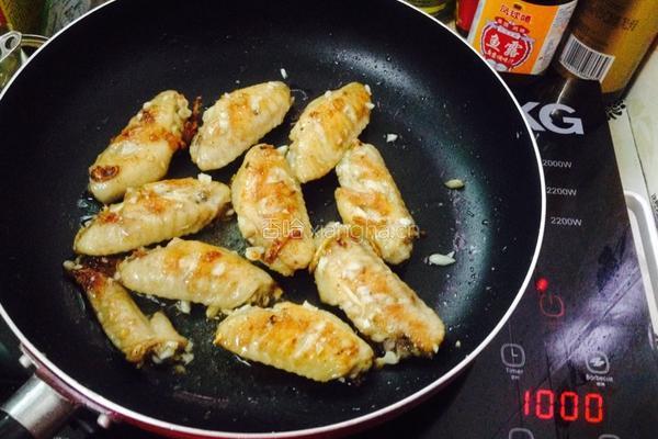 蒜香鸡中翼的做法图解4