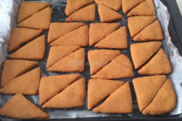 焦糖全麦饼干的做法图解9