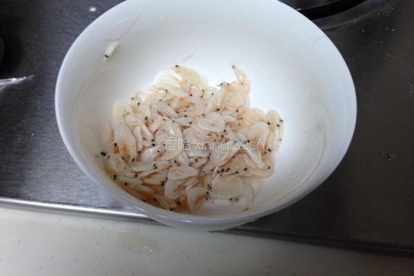 虾米小油菜的做法图解2
