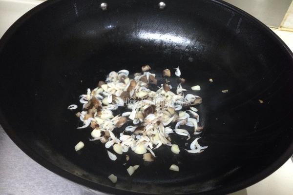 虾米小油菜的做法图解5