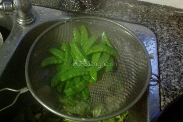 荷兰豆炒杂素菜的做法图解8