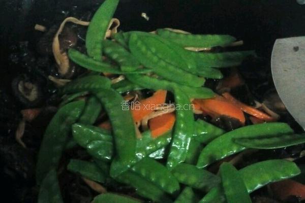 荷兰豆炒杂素菜的做法图解11