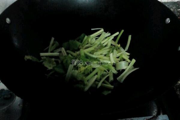 芹菜炒猪肝的做法图解7