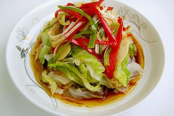 手撕圆白菜的做法图解12