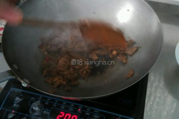 炒干巴笋的做法图解3