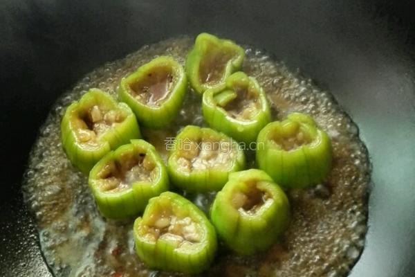 肉末丝瓜的做法图解3