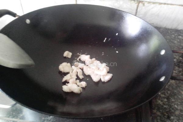 四季豆炒肉的做法图解4
