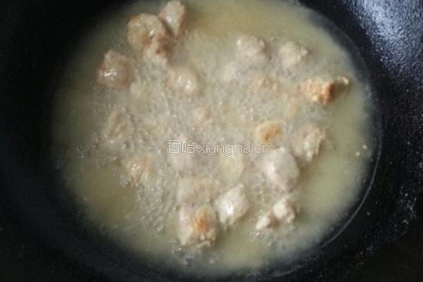 菠萝咕噜肉的做法图解4