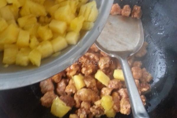 菠萝咕噜肉的做法图解6
