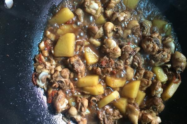 鸡腿炒土豆的做法图解5