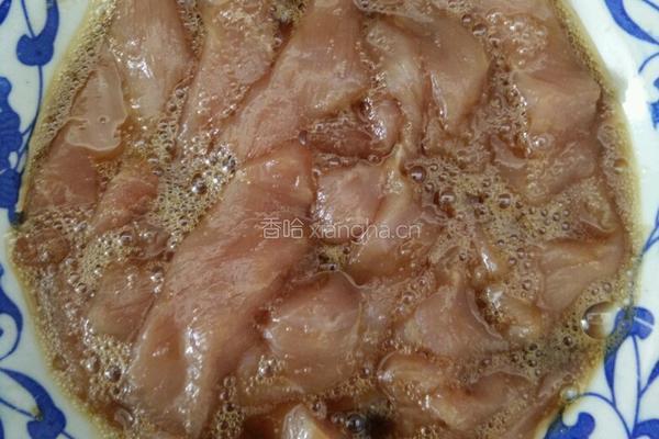 青蒜炒肉的做法图解2