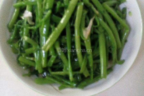 清炒空心菜