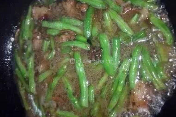 豆角焖面的做法图解6