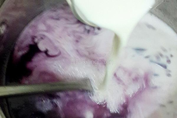 牛奶紫薯西米露的做法图解6