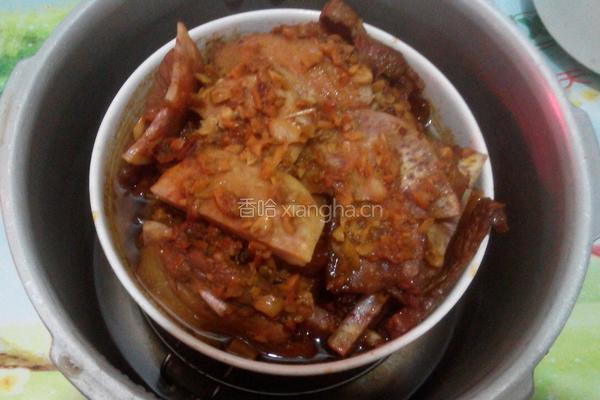 香芋扣肉的做法图解11