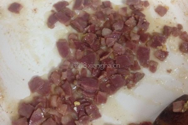 培根蛋炒饭的做法图解3
