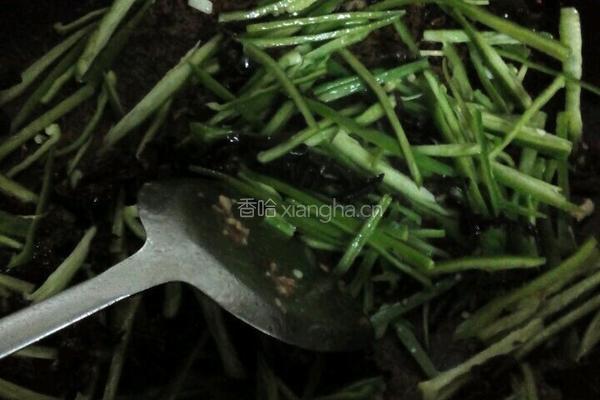 青椒炒肉丝的做法图解7