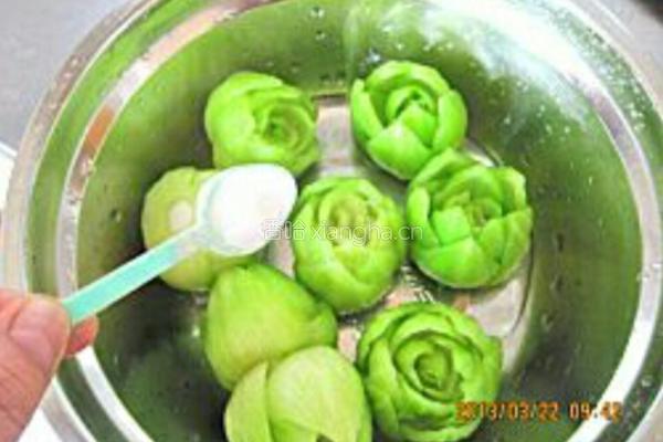 香菇油菜的做法图解7