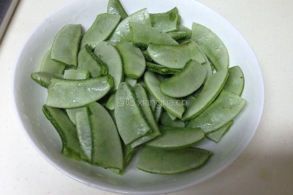 扁豆烧土豆的做法图解3